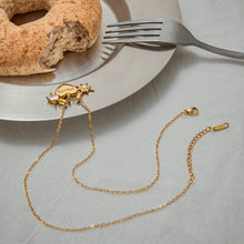 Load image into Gallery viewer, Stainless steel zircon heart-shaped pendant necklace