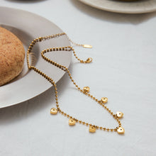 Load image into Gallery viewer, Stainless steel zircon heart-shaped necklace