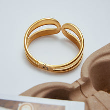 Load image into Gallery viewer, Stainless steel open bracelet